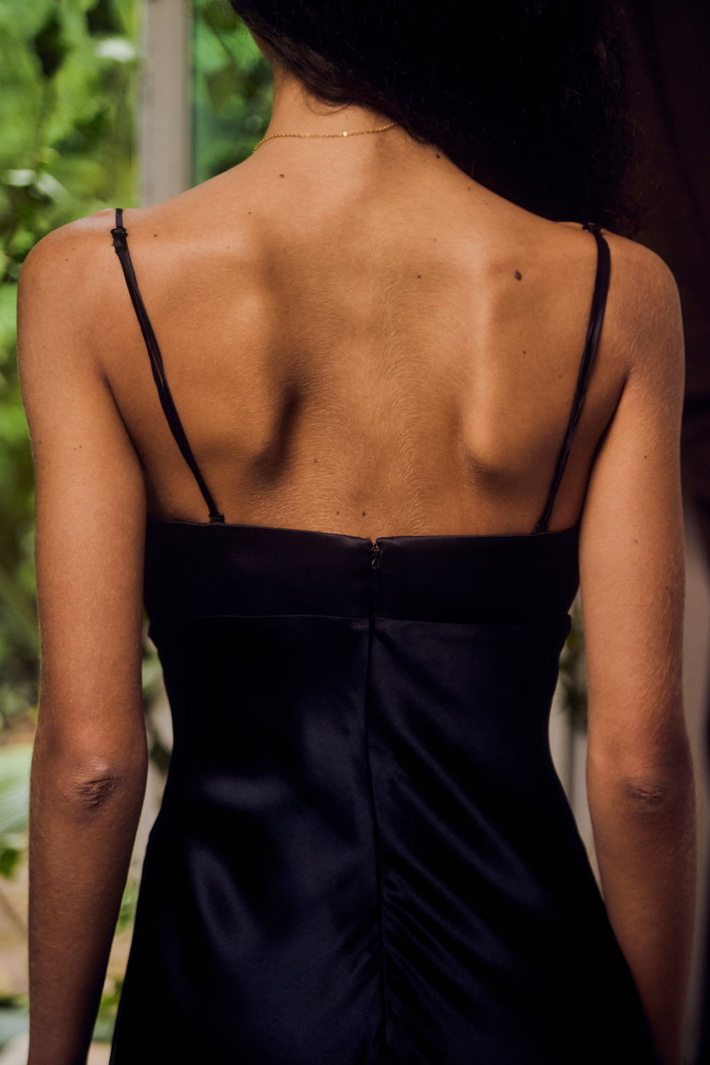 Ballet Corset Dress Lined in Noir