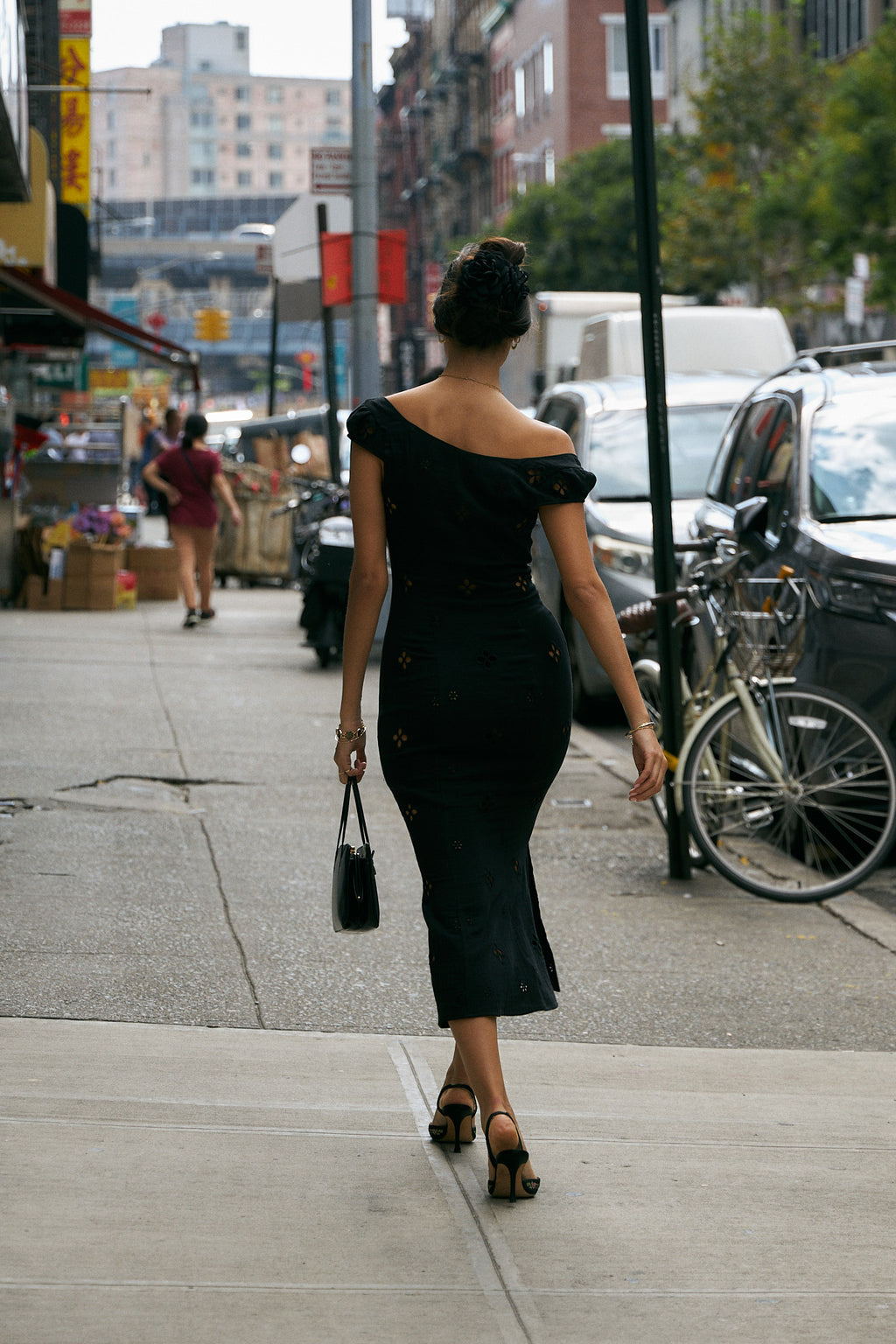 Maria Dress in Noir
