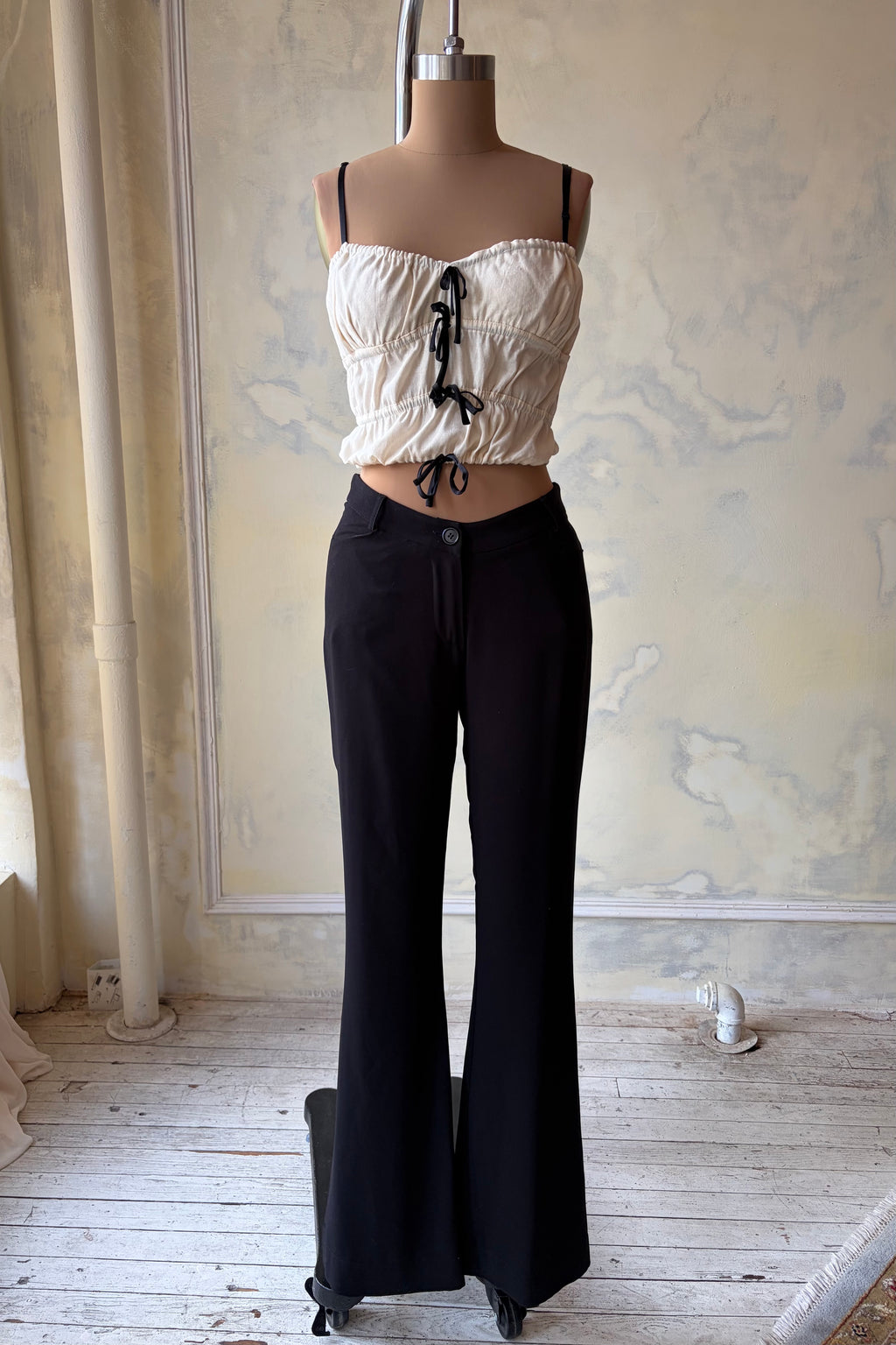 Cowboy Pant in Noir Sample