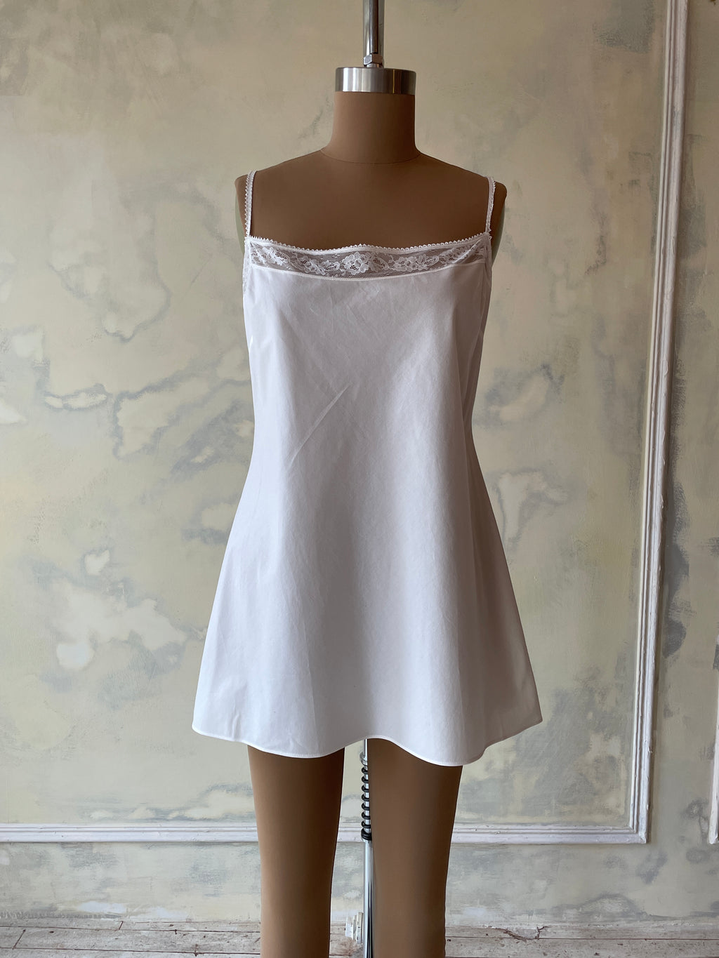 Court Mini Slip Dress Sample