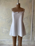 Court Mini Slip Dress Sample