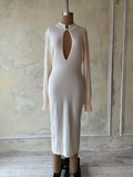 Vanilla Sky Cashmere Knit Dress Sample