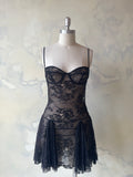 Black Rose Mini Dress Sample