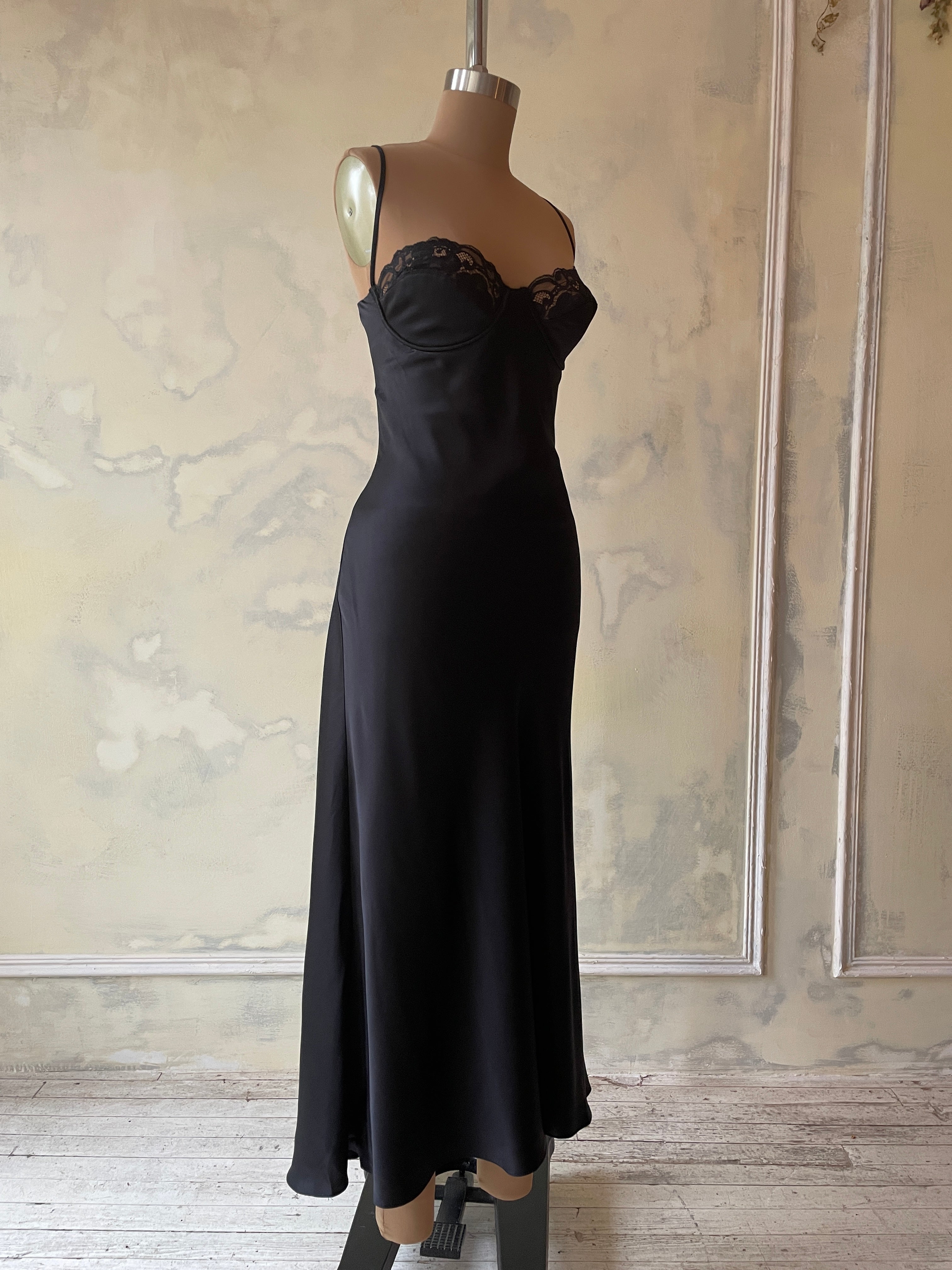 The Ballet Dress in Noir Sample
