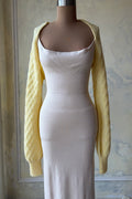Mohair Bolero in Lemondrop Sample