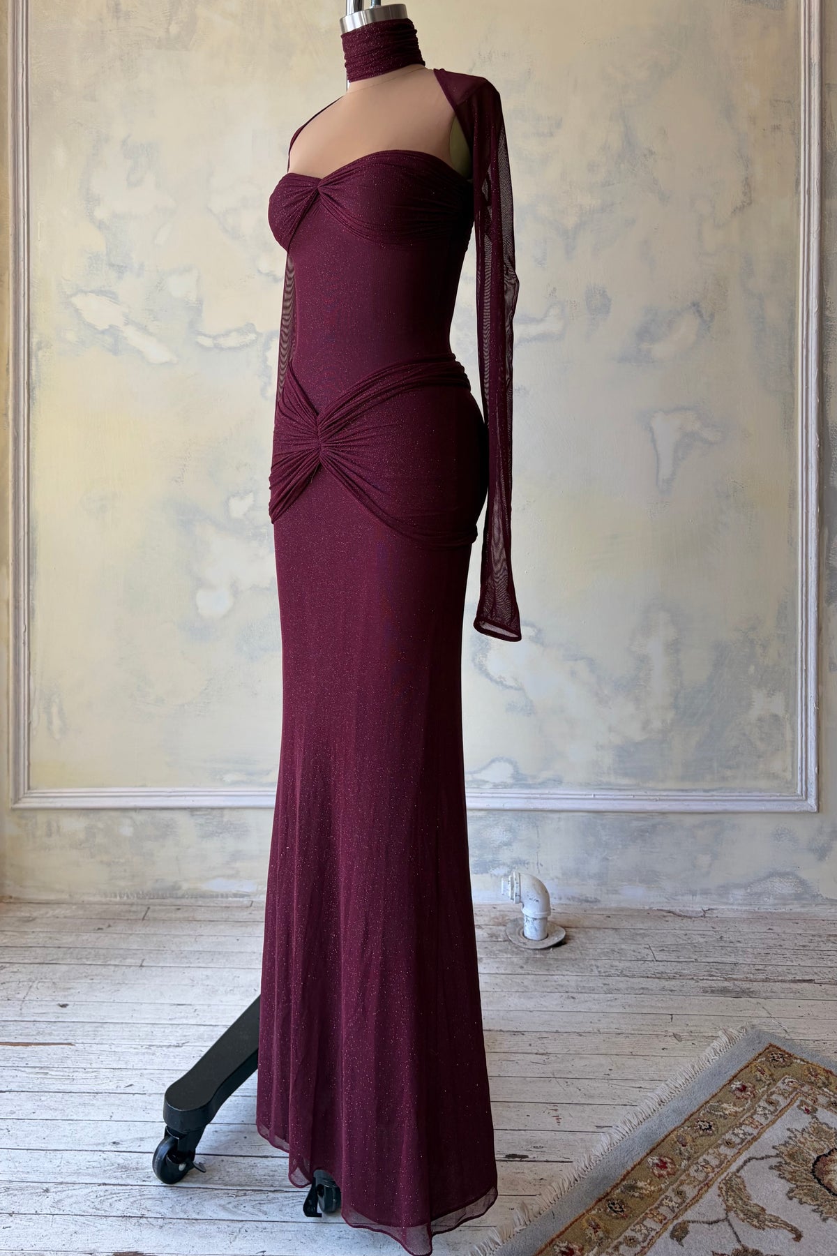 Starlite Dress in Chianti Sample