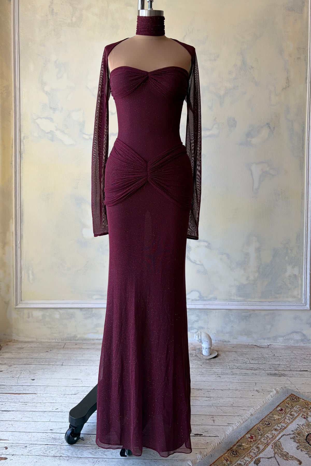 Starlite Dress in Chianti Sample