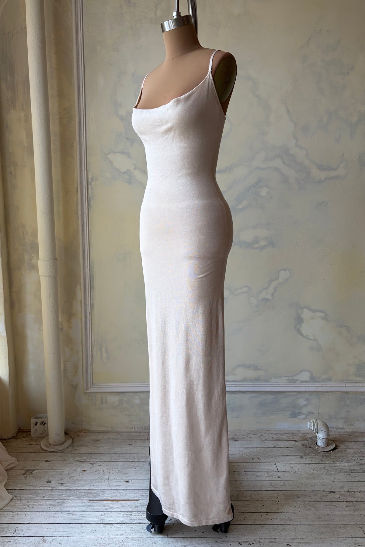 Knit Mirage Cowl Dress Unreleased Sample