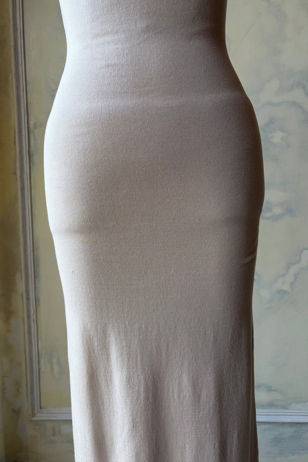 Knit Mirage Cowl Dress Unreleased Sample
