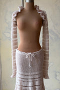 Mohair Bolero in Creme Sample