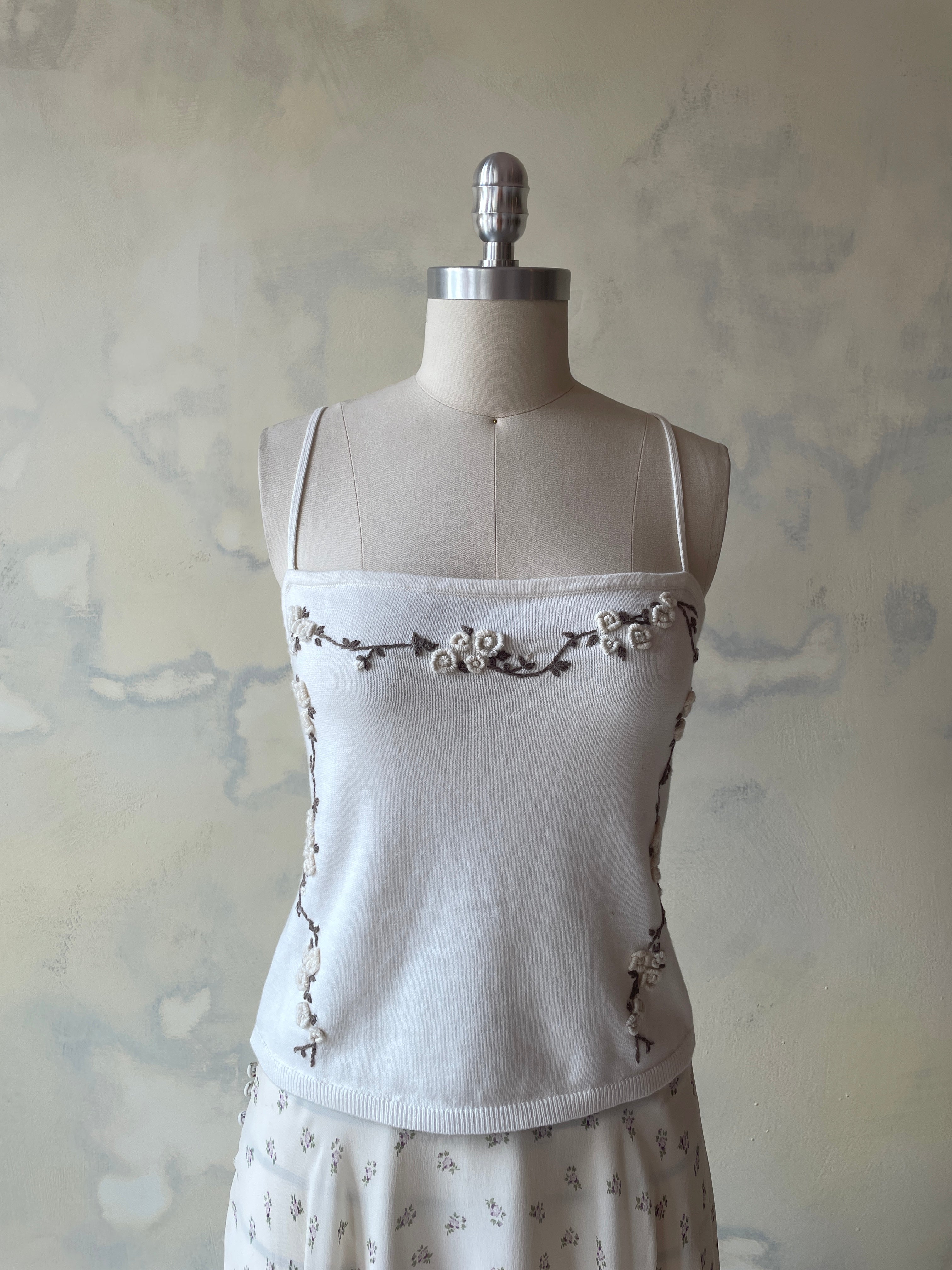 Embroidered Tank Sample