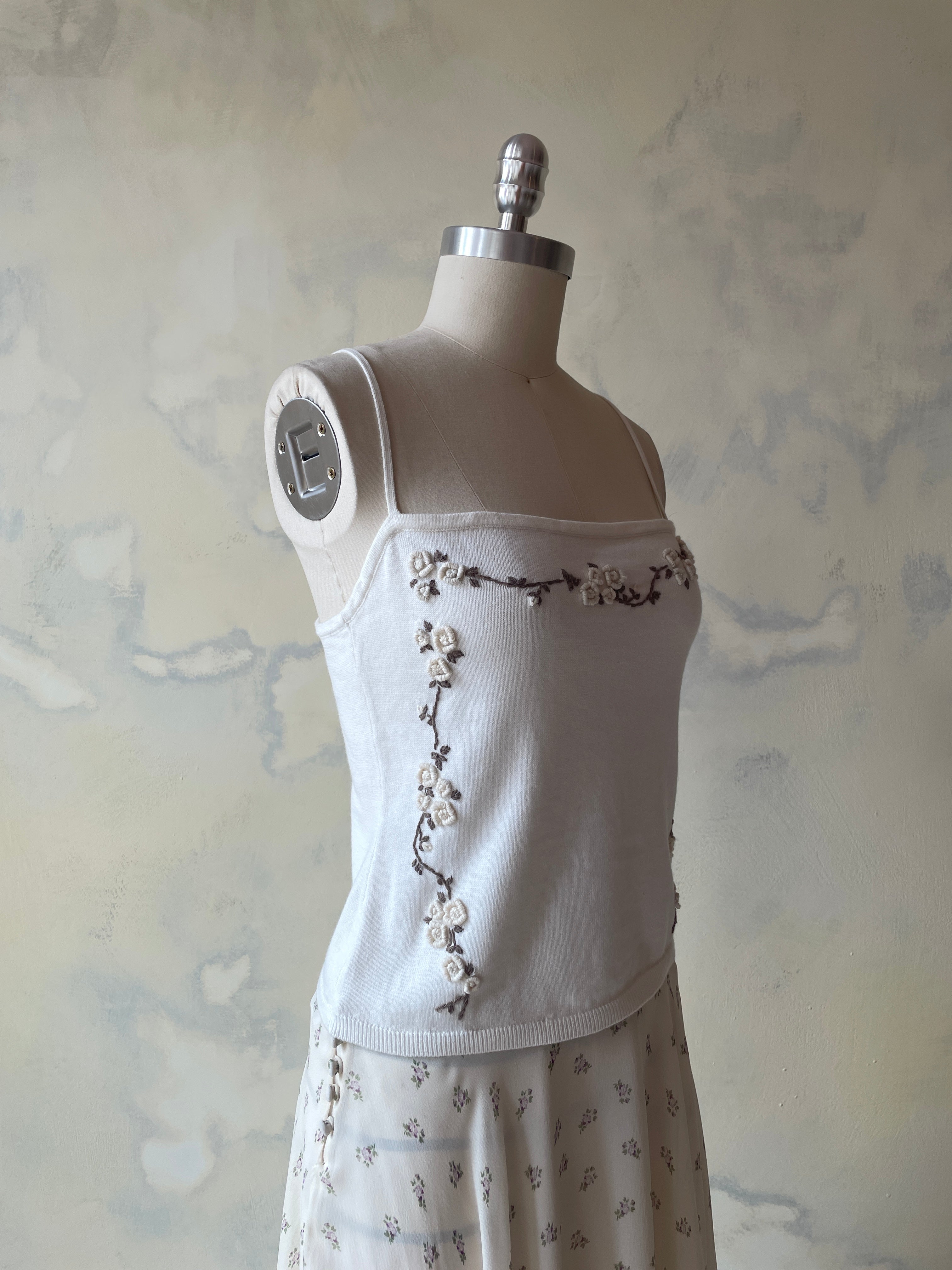 Embroidered Tank Sample