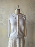 Embroidered Cardigan Sample