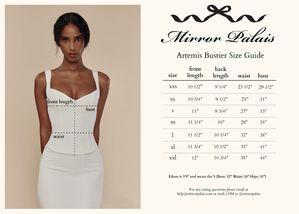 Artemis Bustier in White