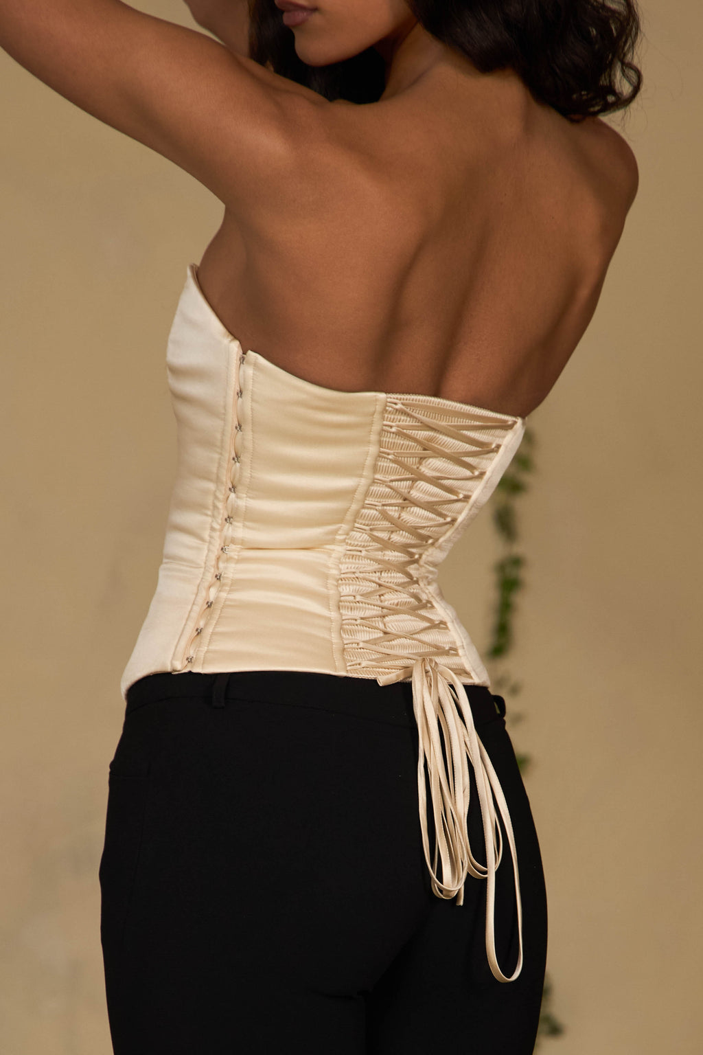 Ballet Russes Corset in Champagne