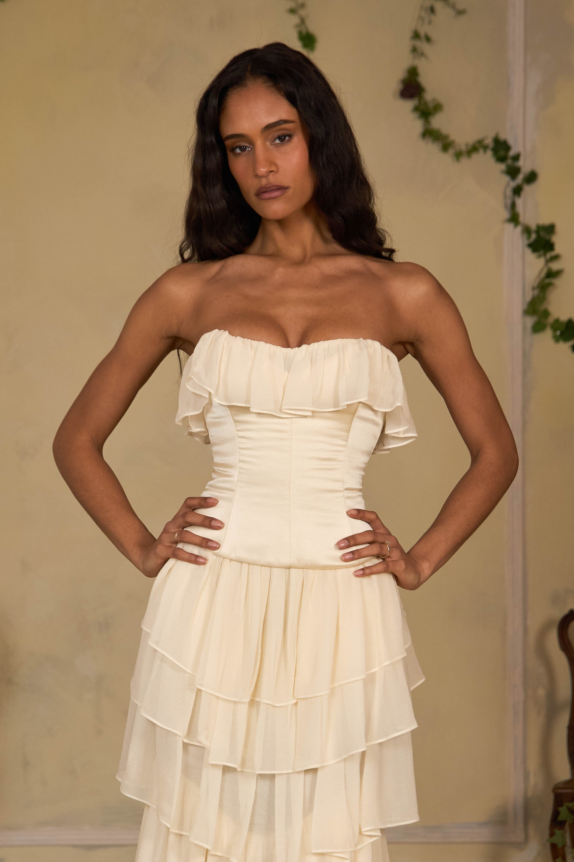 Ballet Russes Gown in Champagne