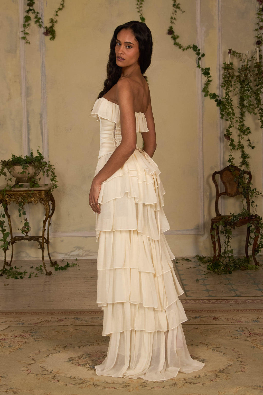 Ballet Russes Gown in Champagne