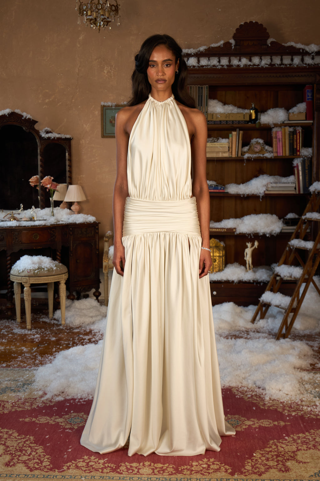 La Piscine Gown in Pearl