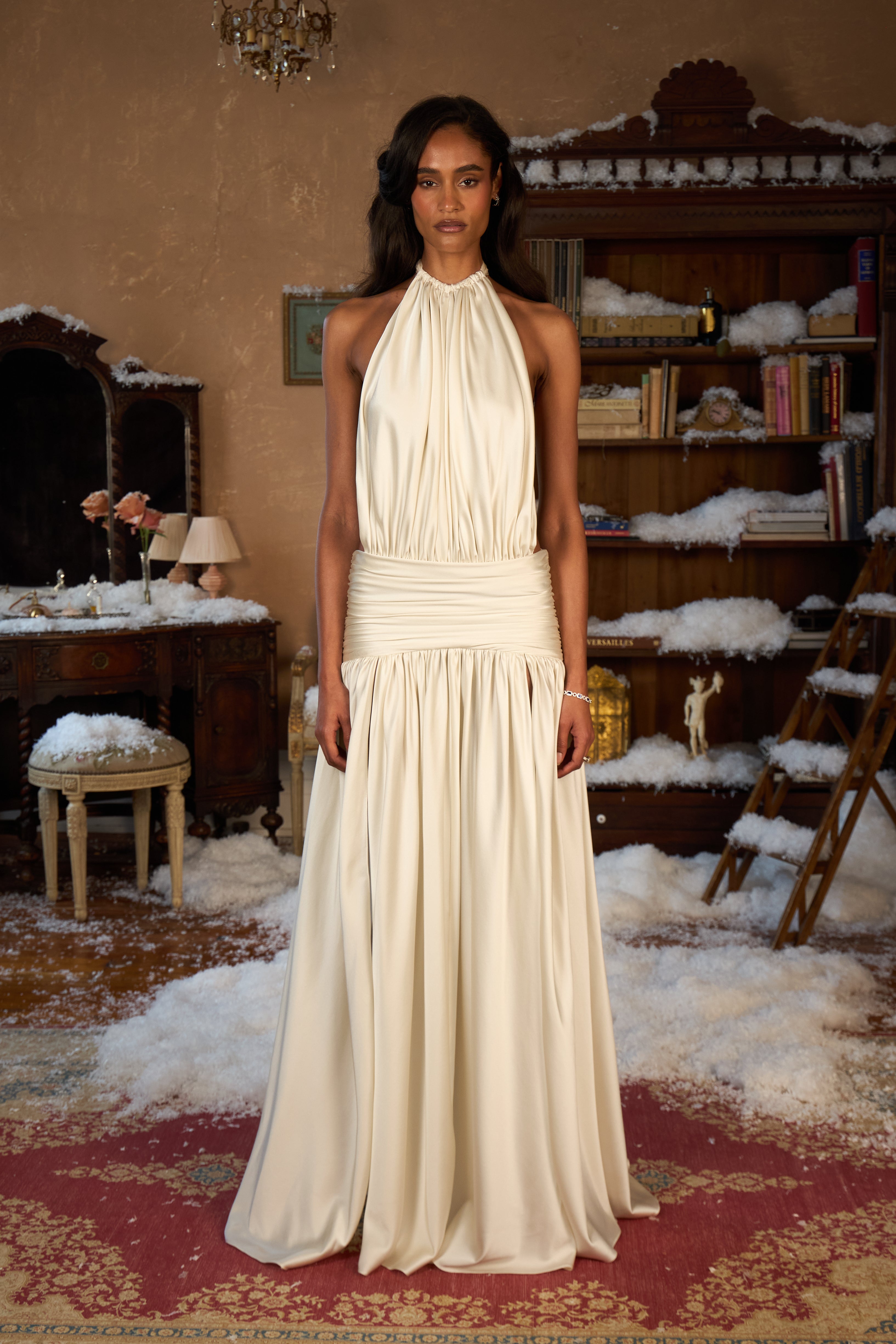 La Piscine Gown in Pearl