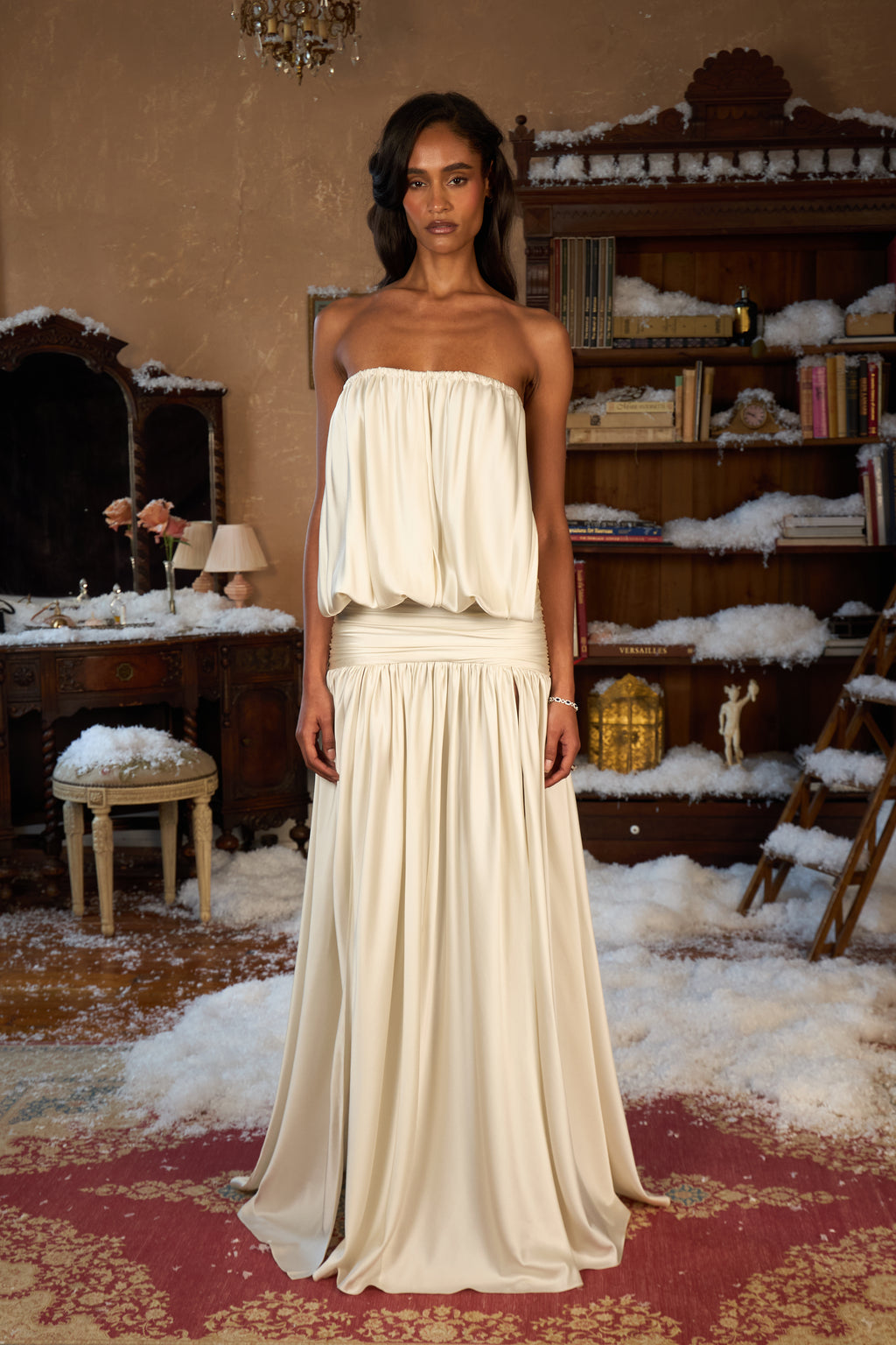 La Piscine Gown in Pearl