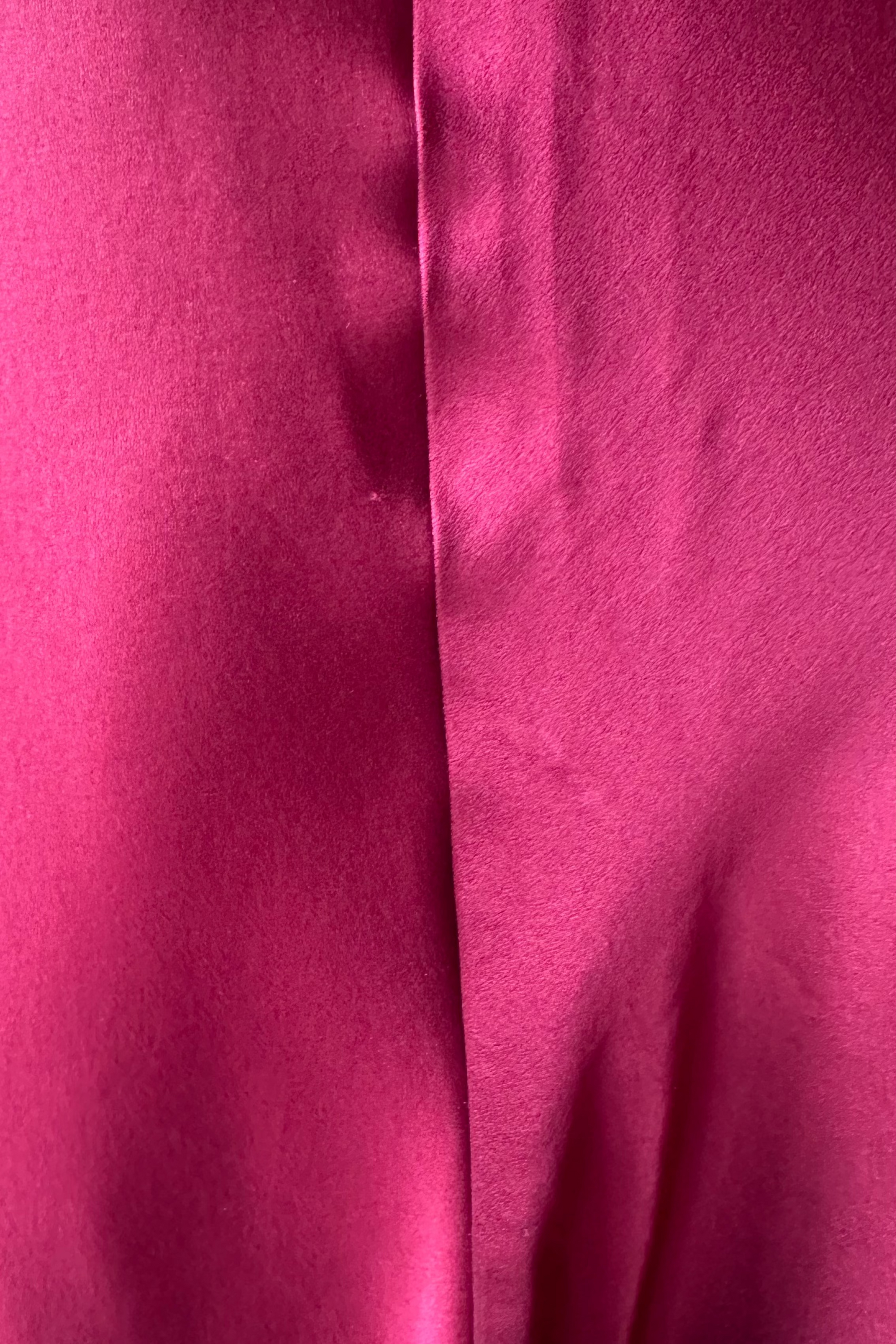 Sample Plunging Back Cowl Dress in Sangre