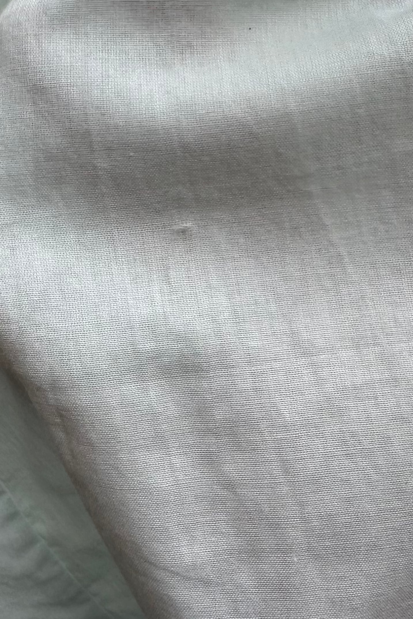 Sample Embroidered Pale Azure Mini Dress