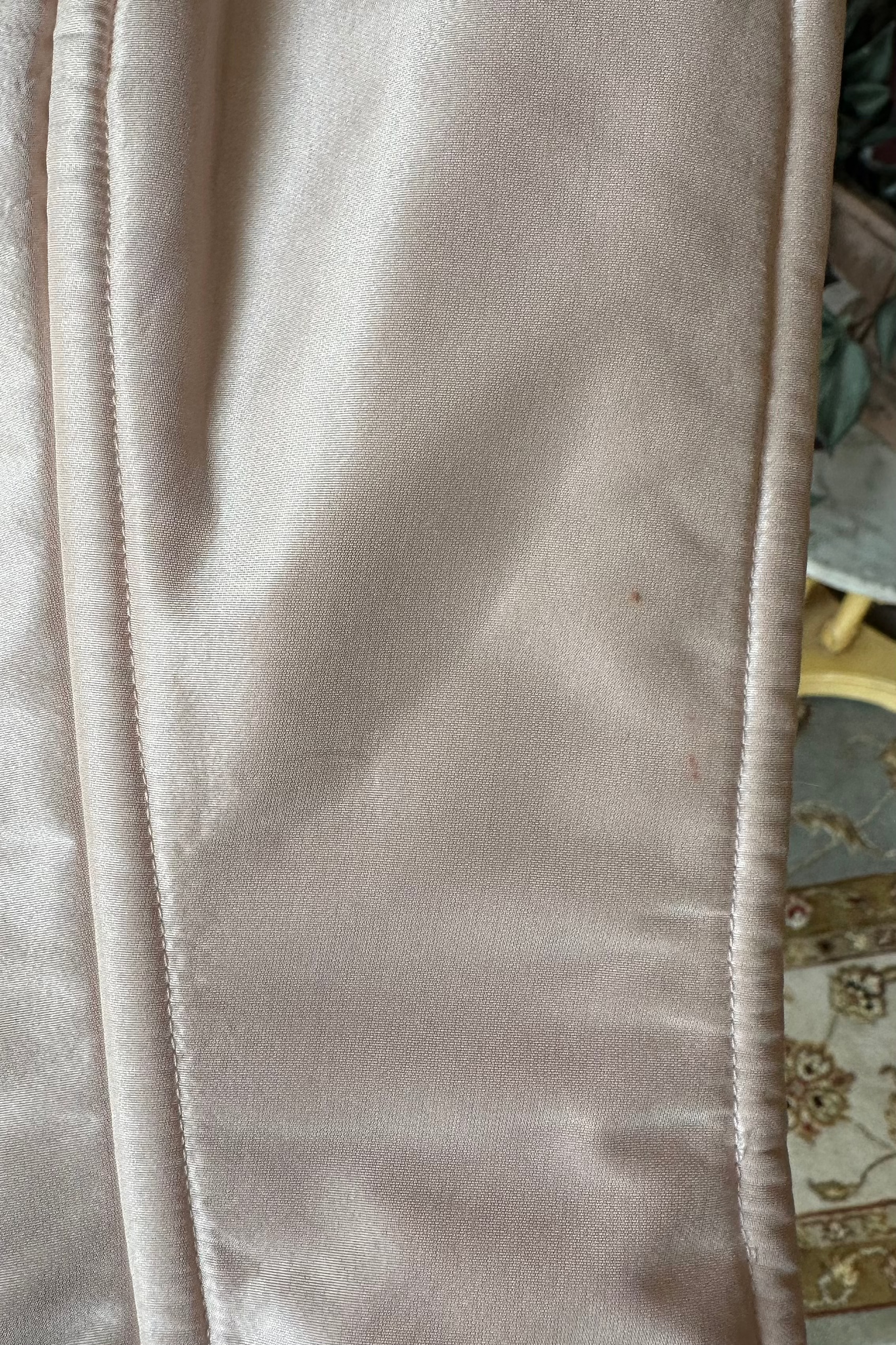 Sample Taffeta Corset in Pink Champagne