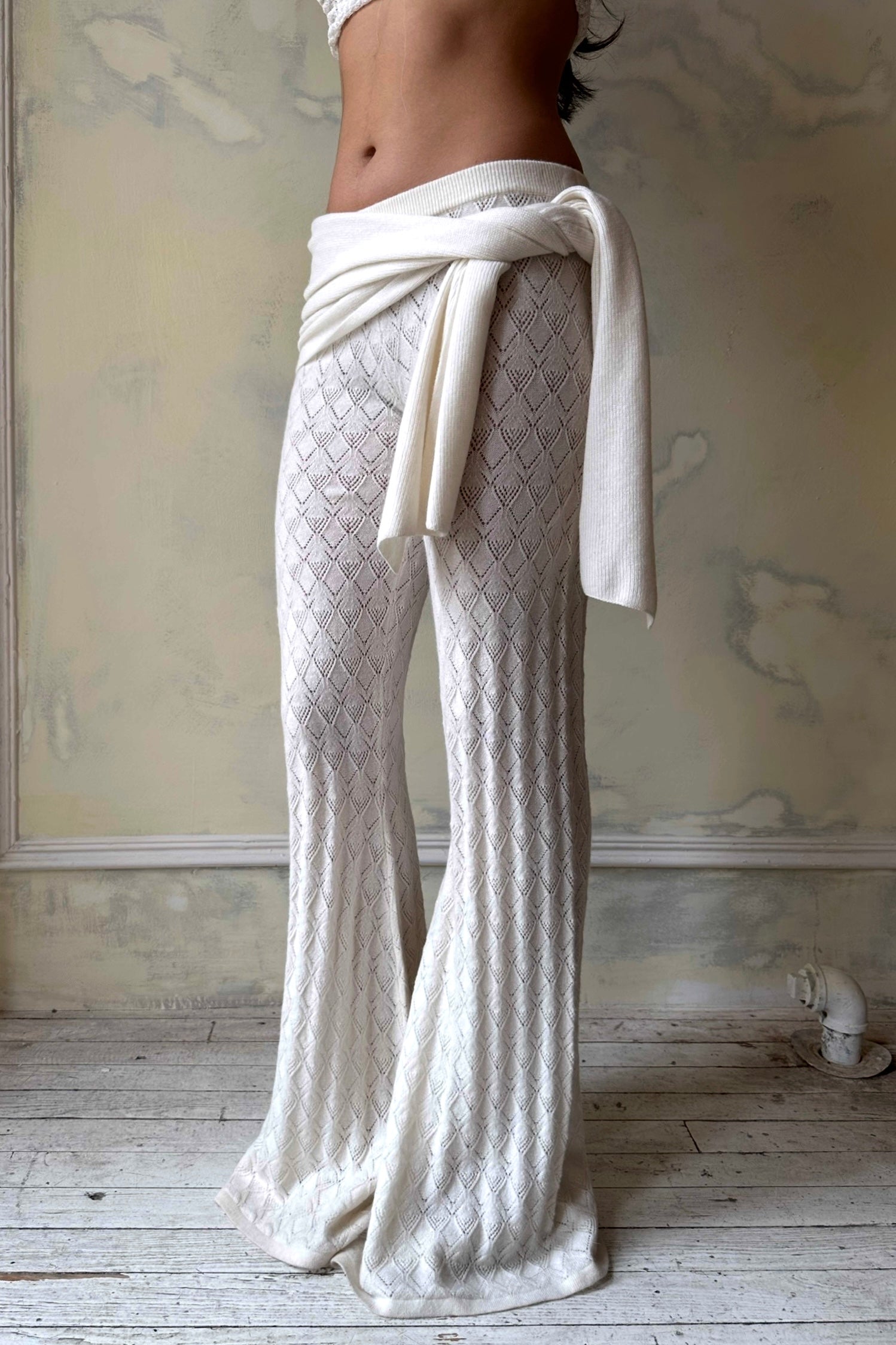 Sample Creamsicle Wrap Pant