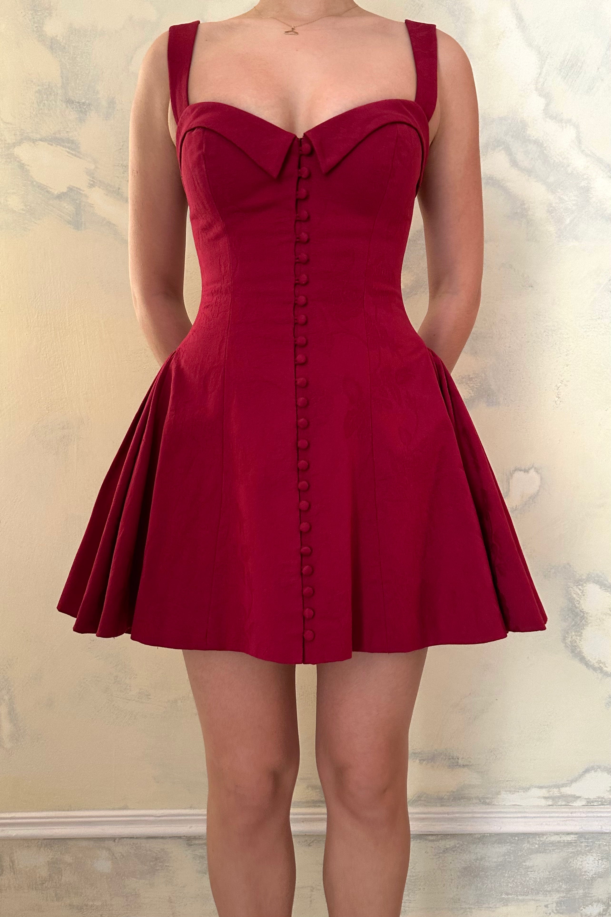 Sample Cocktails at Eight Mini Dress in Rosebud