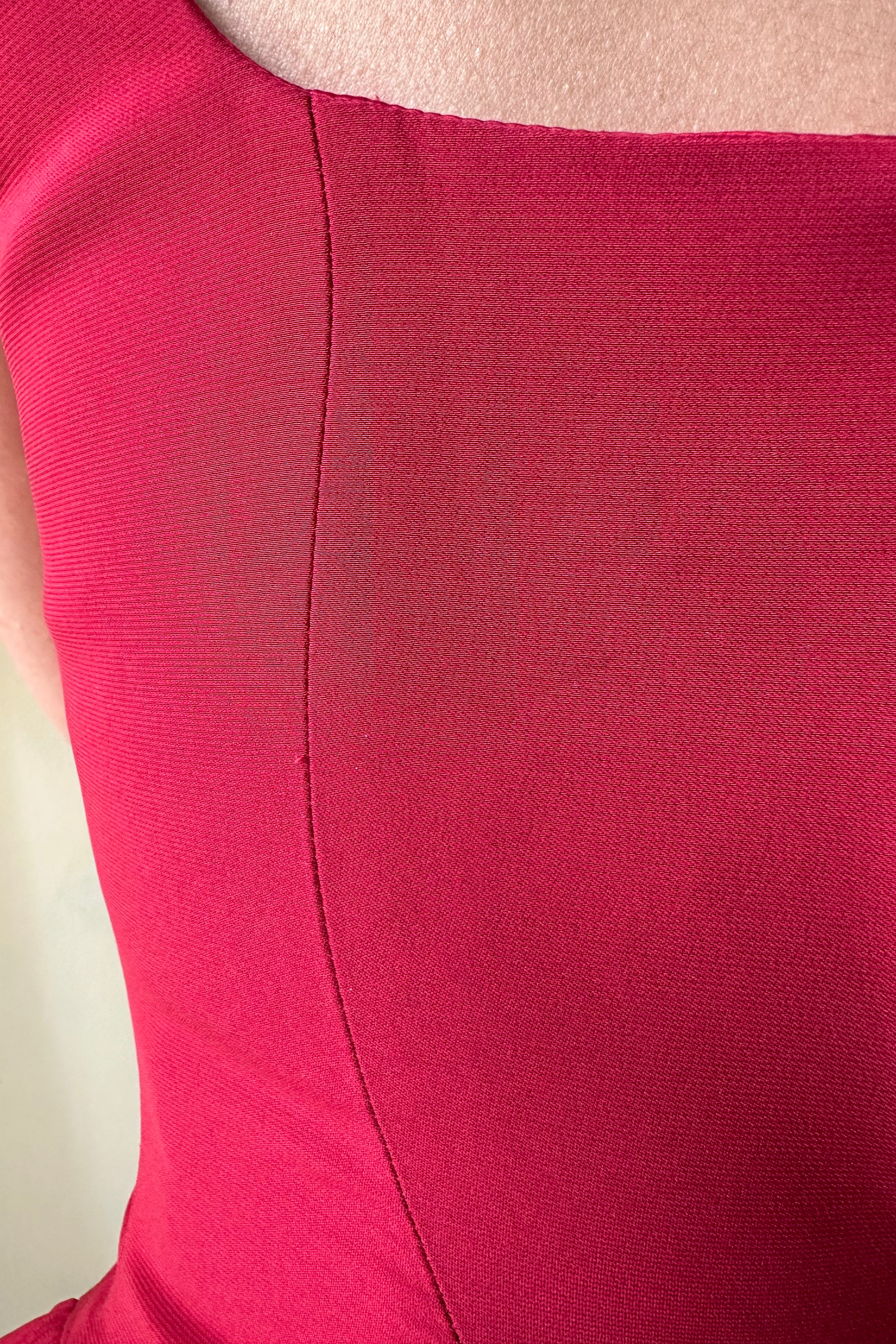 Sample Ingénue Dress in Scarlet