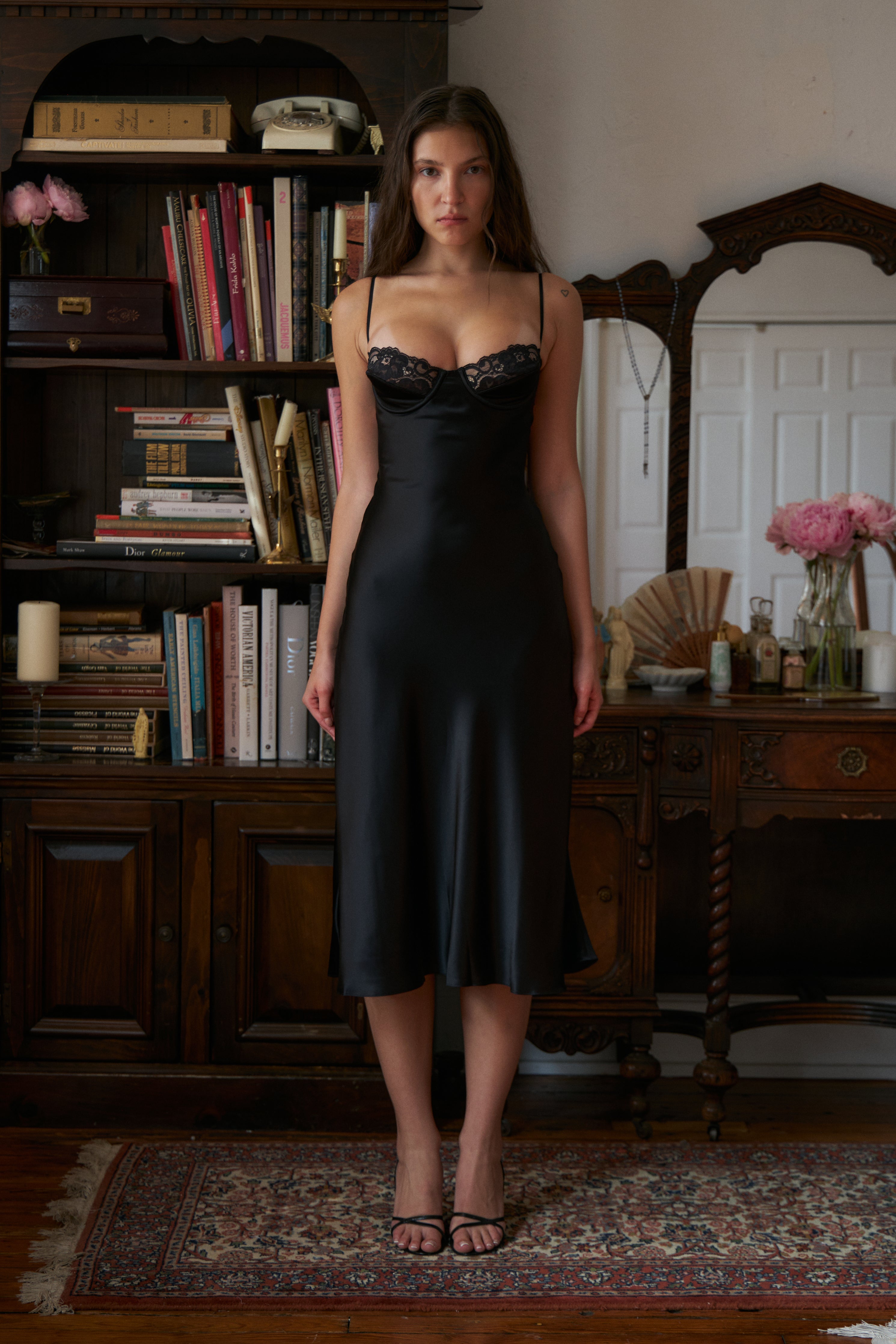 Ballet Dress Unlined in Noir