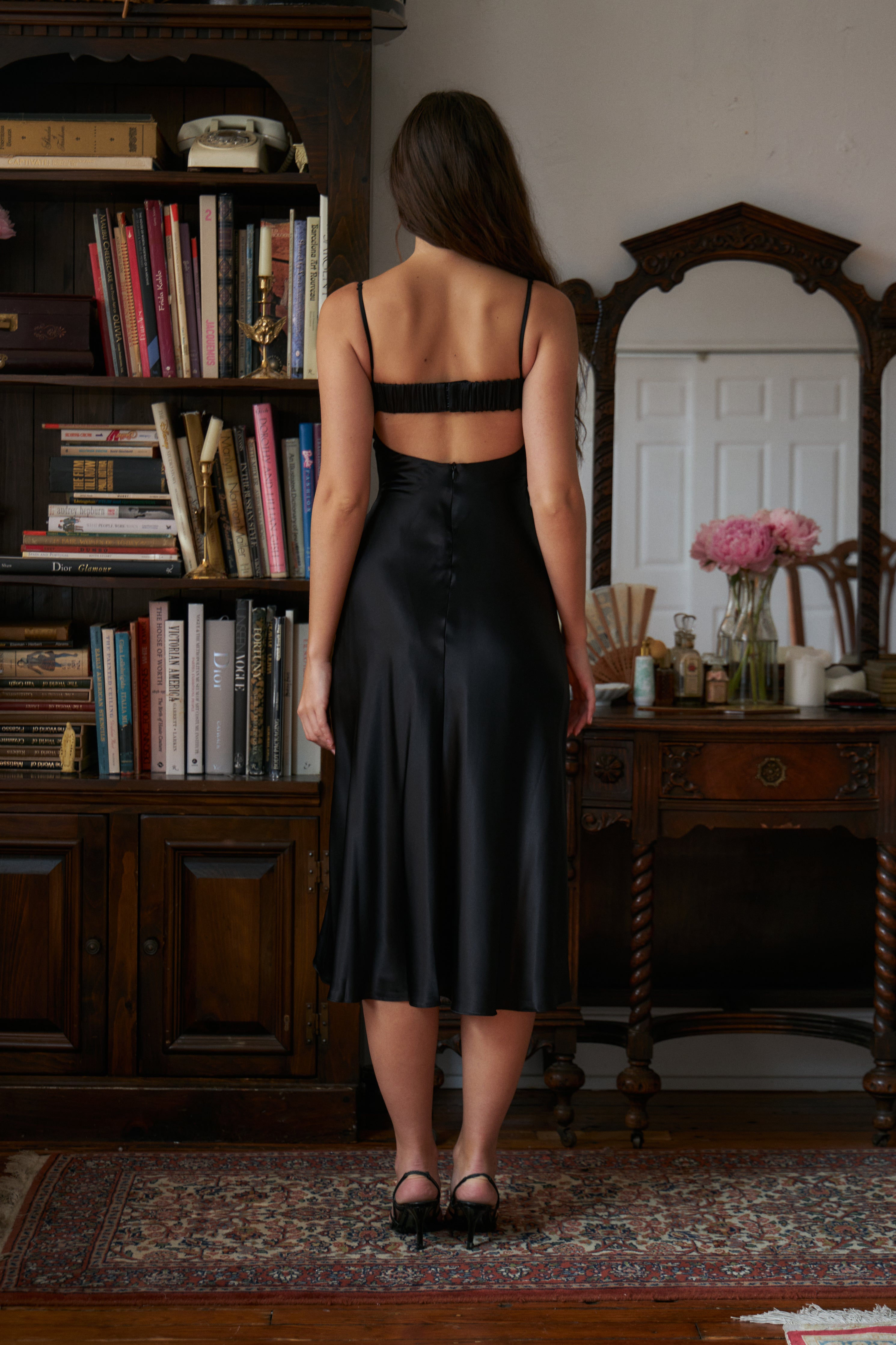 Ballet Dress Unlined in Noir