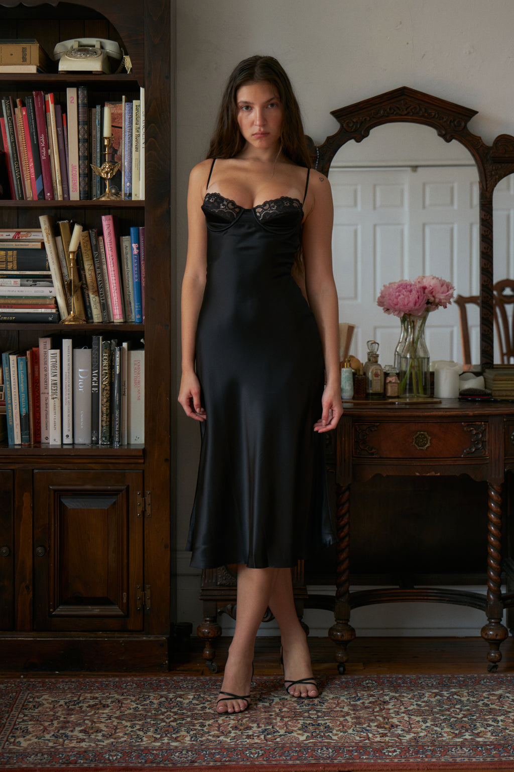 Ballet Dress Unlined in Noir