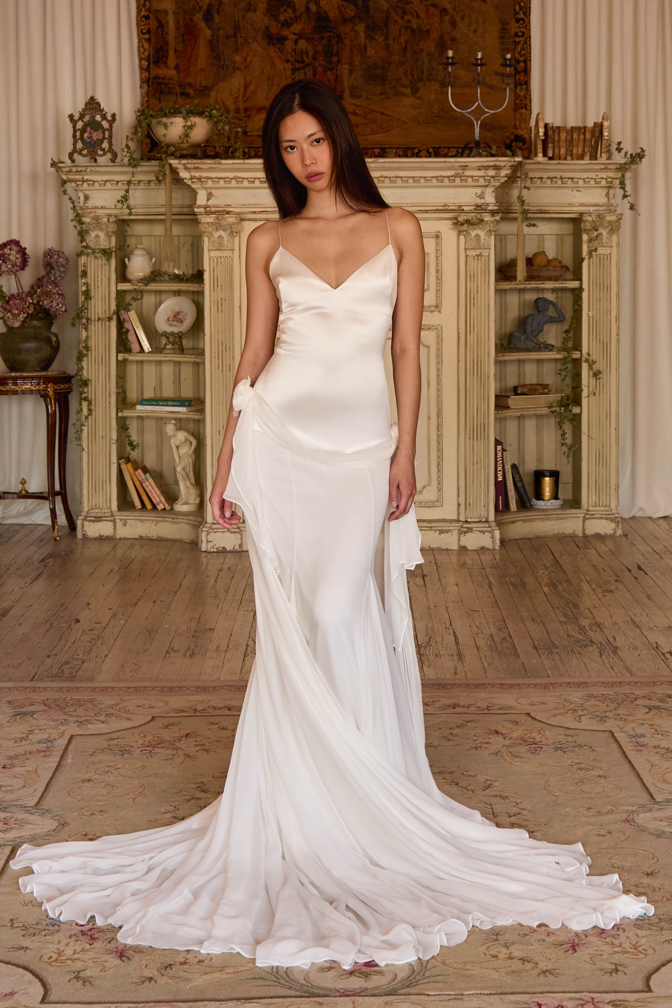 The Moonrise Gown in Pearl