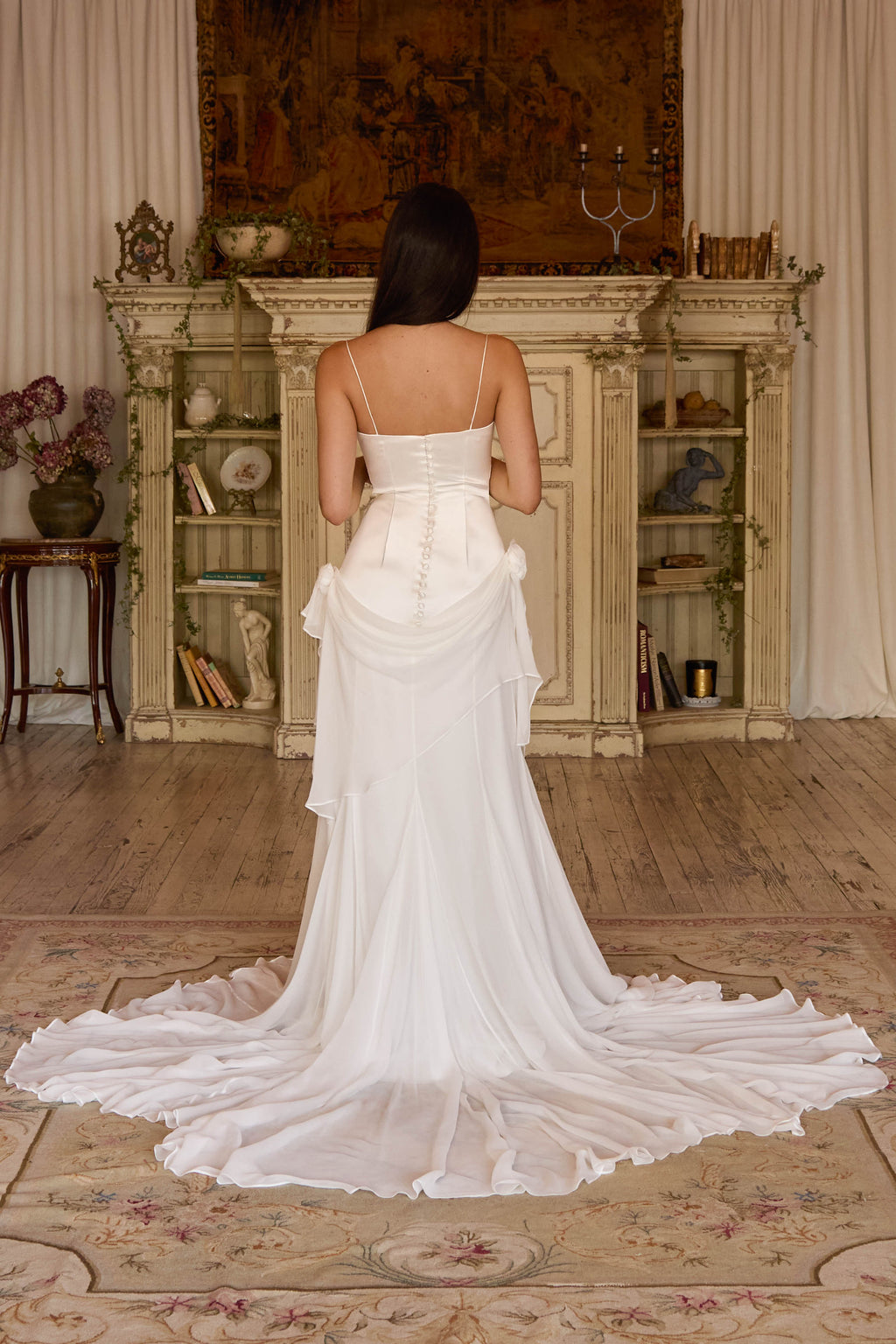 The Moonrise Gown in Pearl