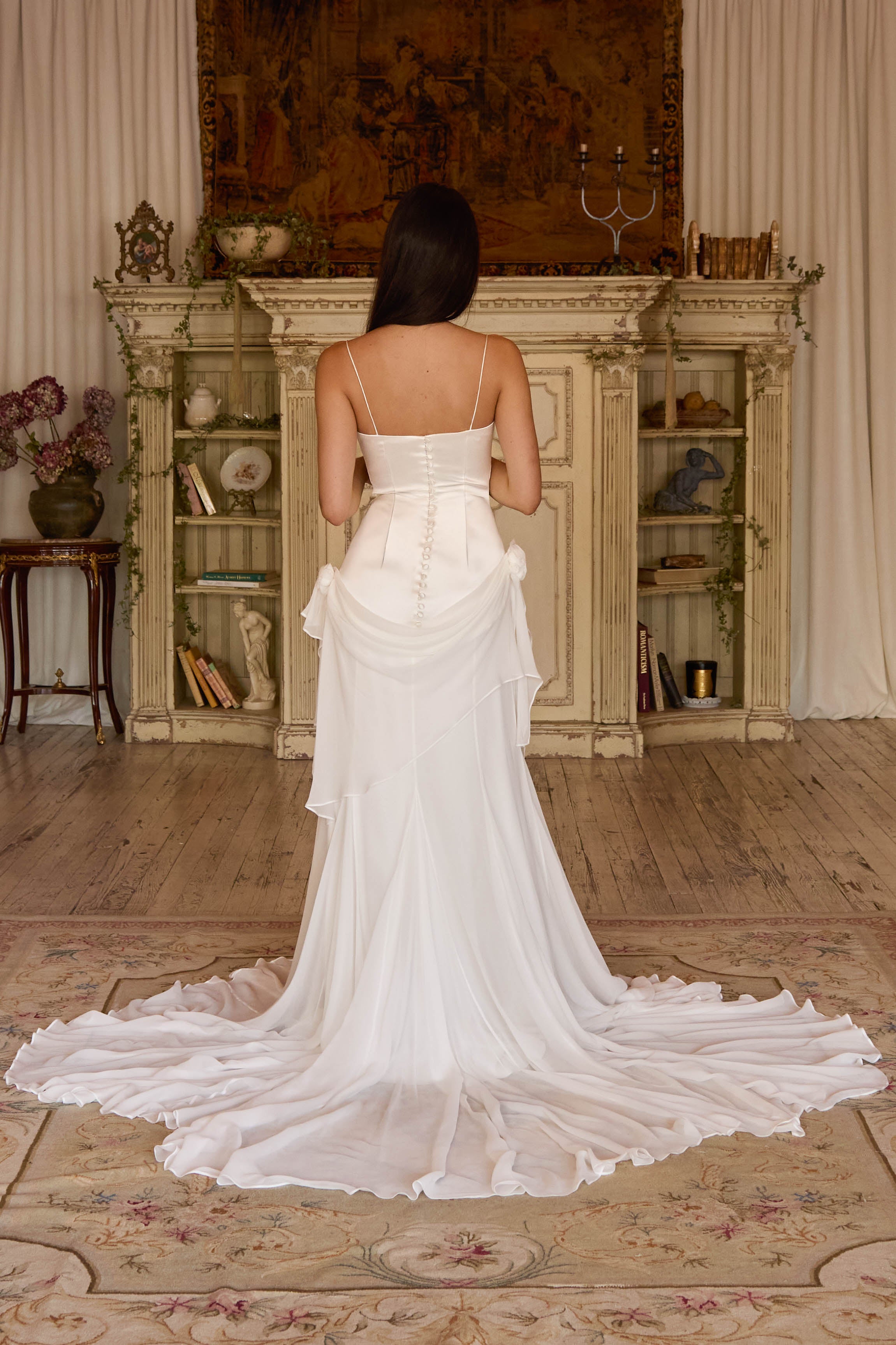 The Moonrise Gown in Pearl