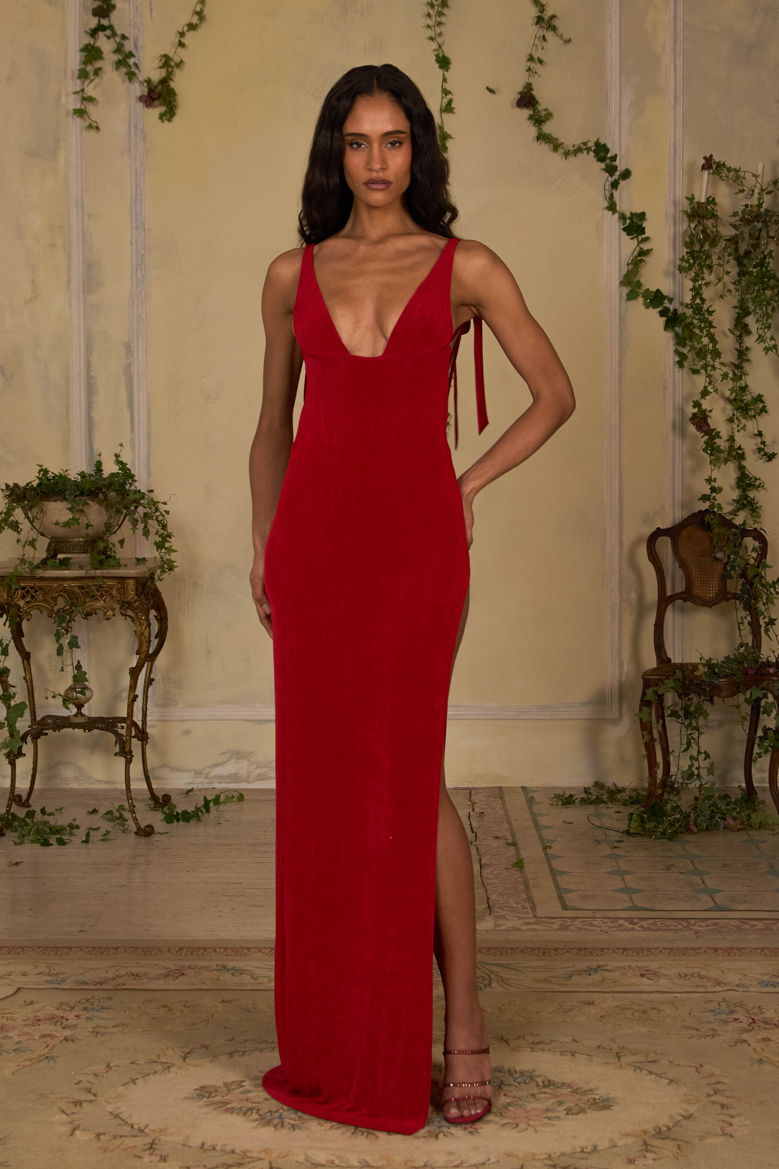 Scarlet Ribbon Supermodel Gown