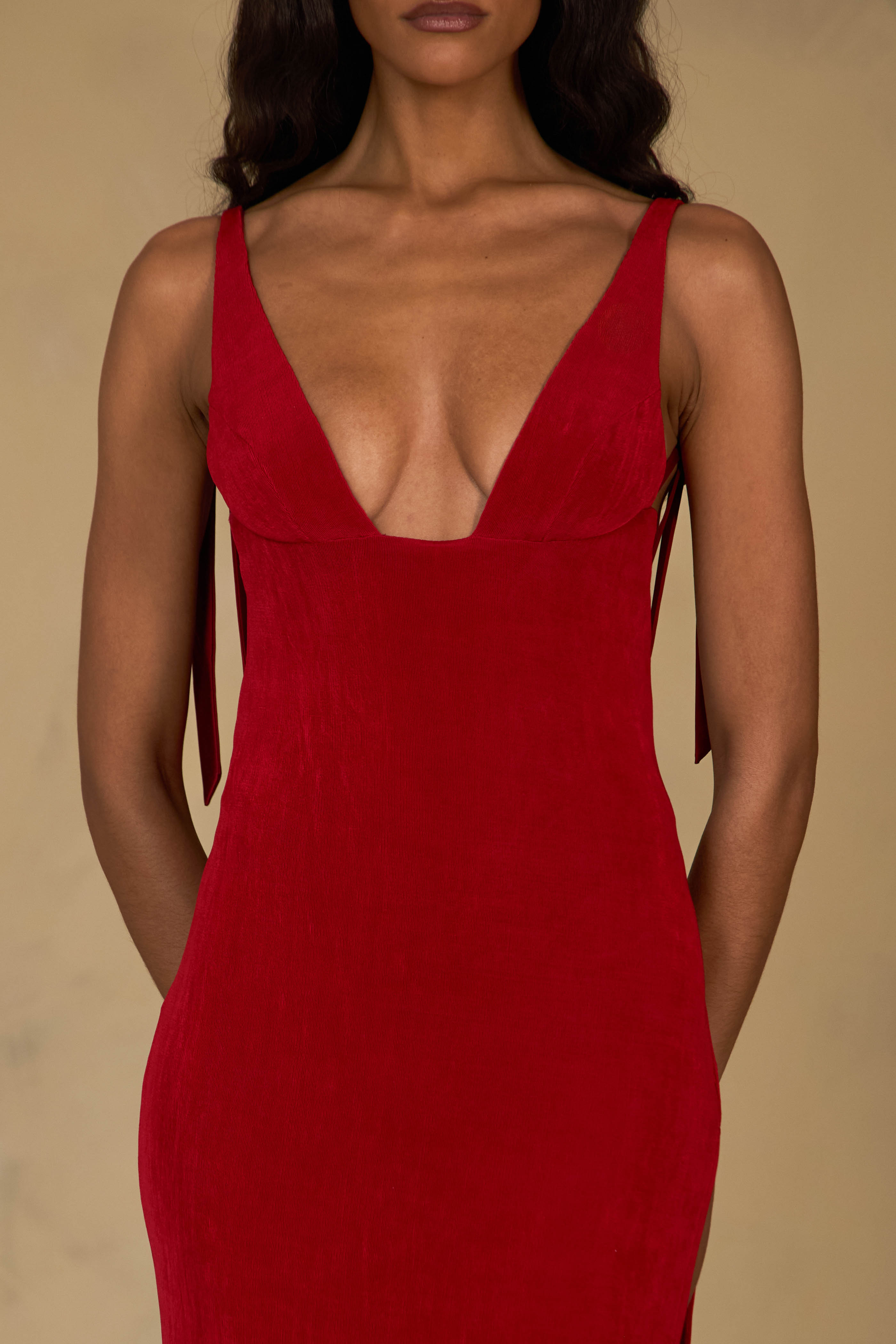 Scarlet Ribbon Supermodel Gown