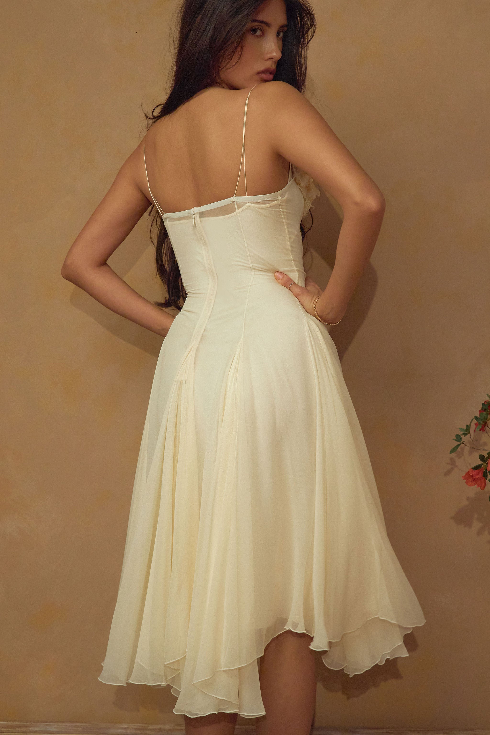 Valentina Dress in Butter