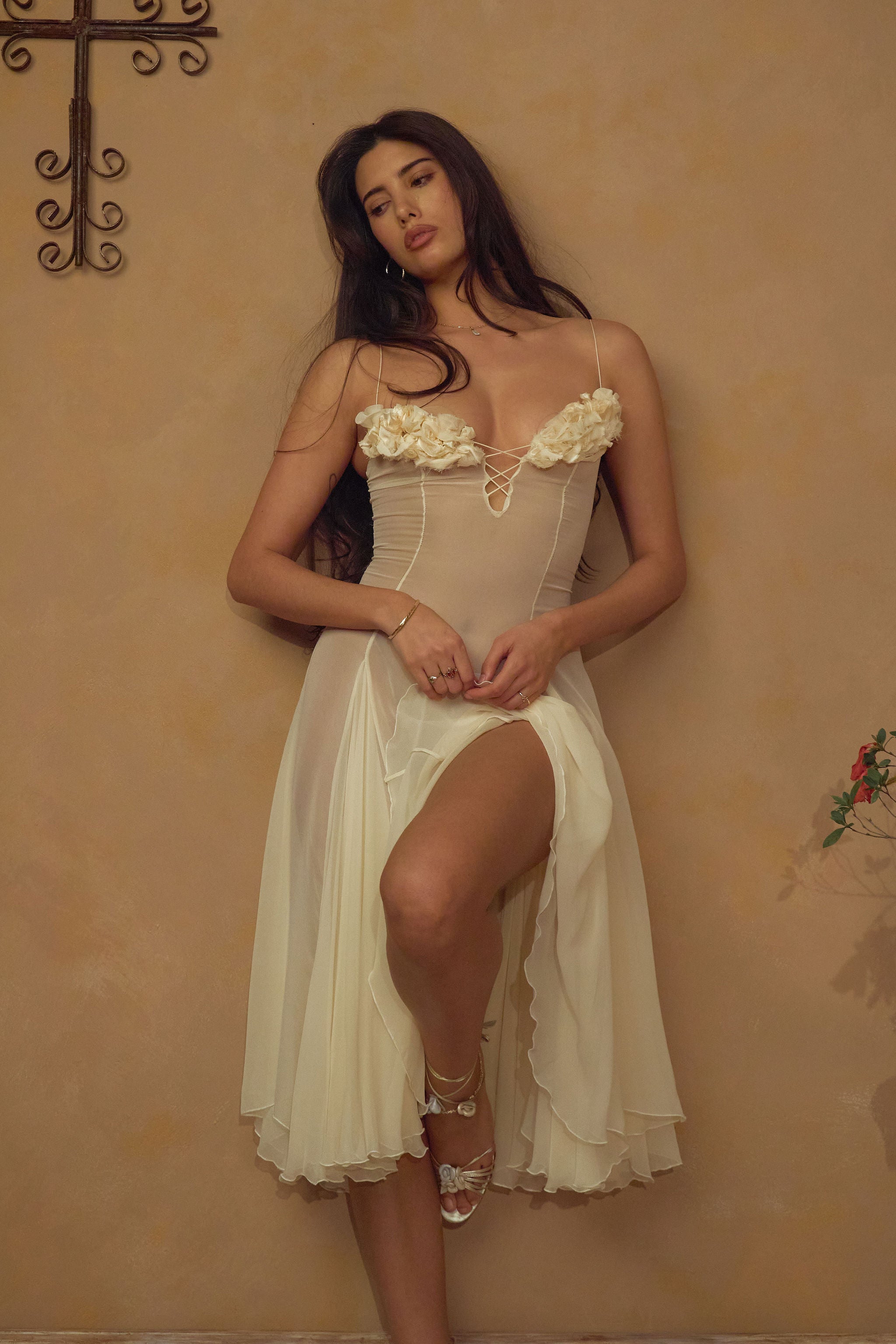 Valentina Dress in Butter