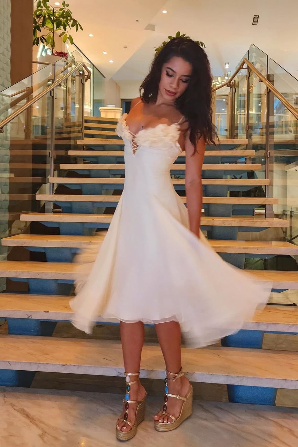 Valentina Dress in Butter