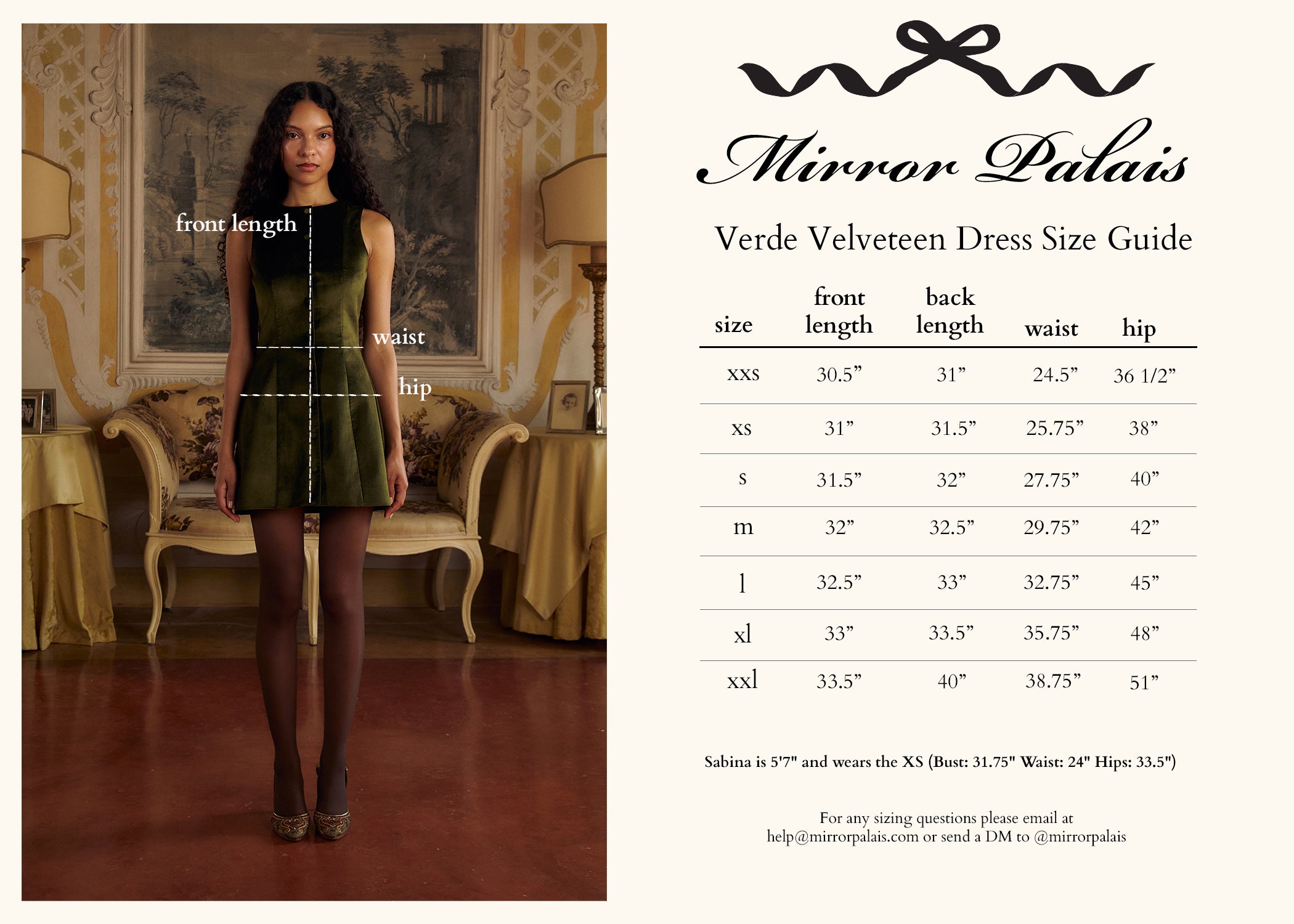 Verde Velveteen Dress – Mirror Palais