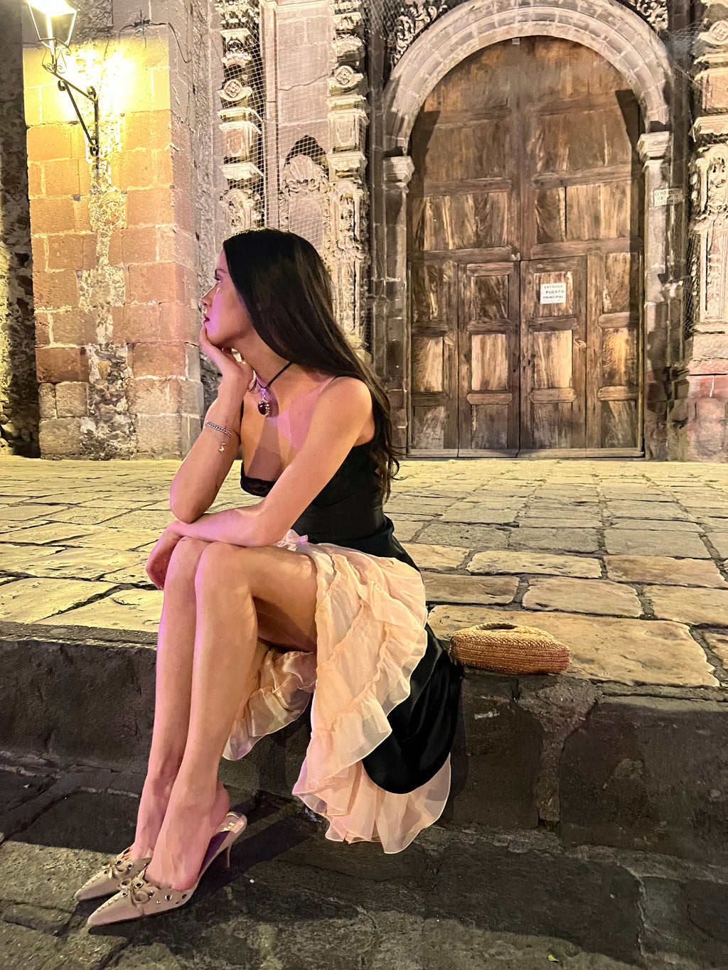 Ballet Dress Unlined in Noir