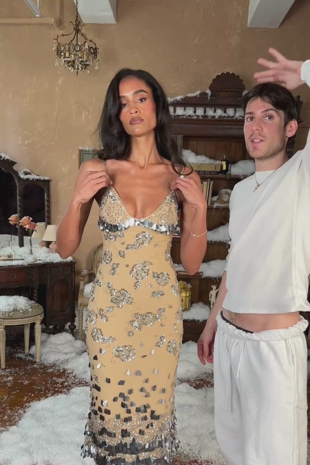 Diamond Dust Lady Dress