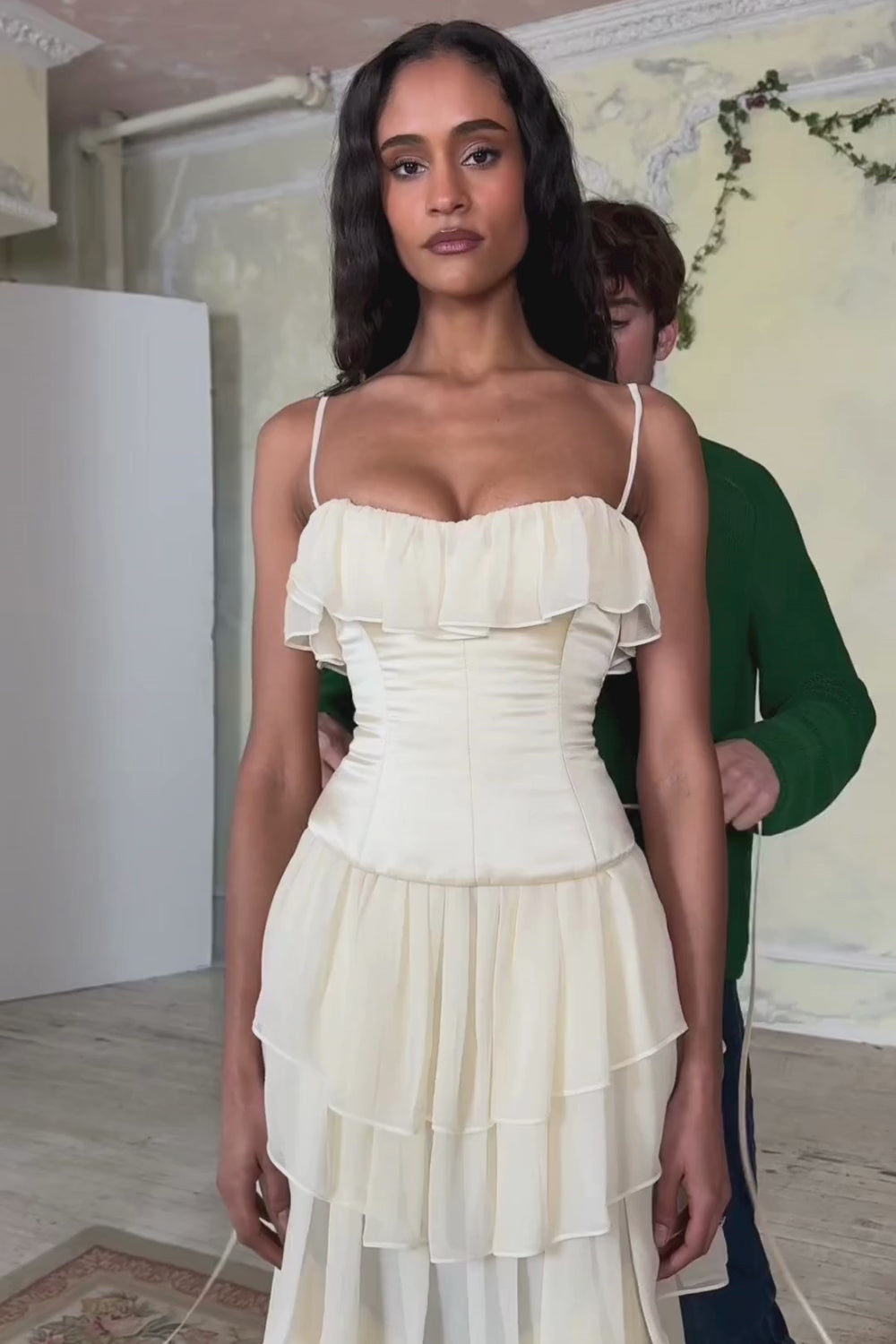 Ballet Russes Gown in Champagne