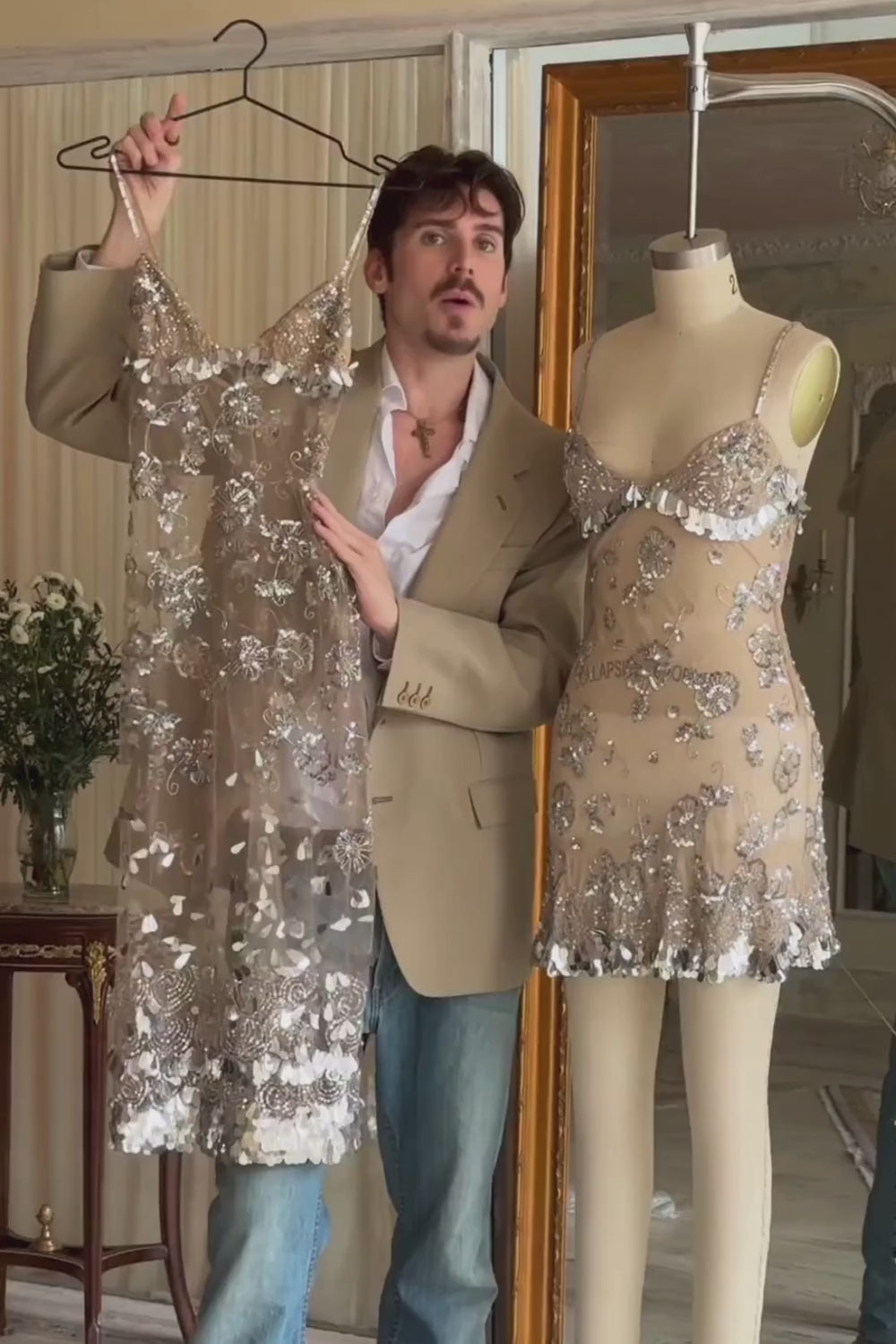 Diamond Dust Mini Dress