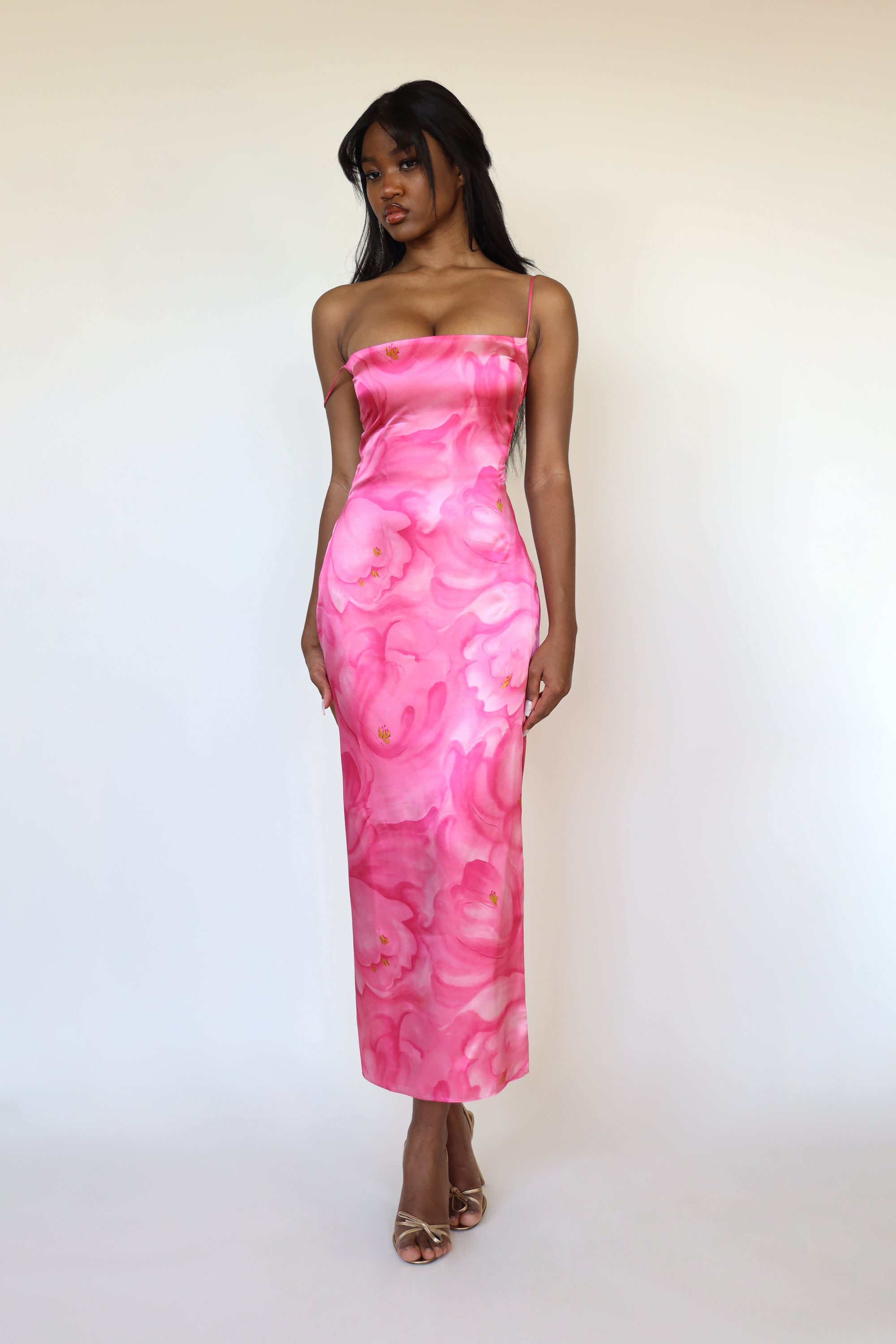 S&M Dress Pink Tulip