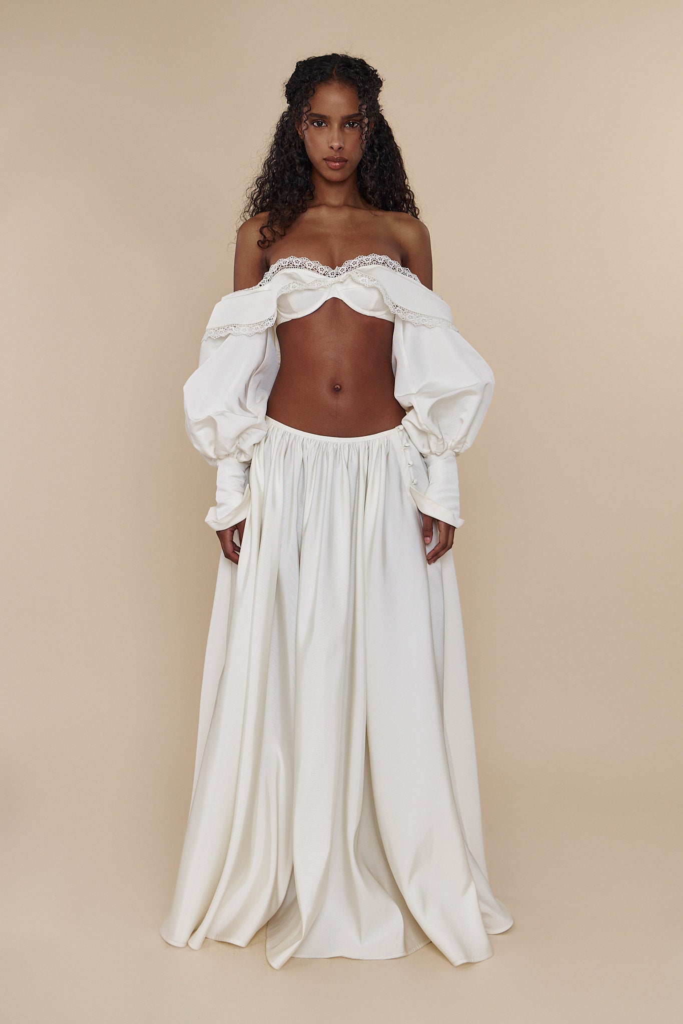 Cortez Skirt in Pearl